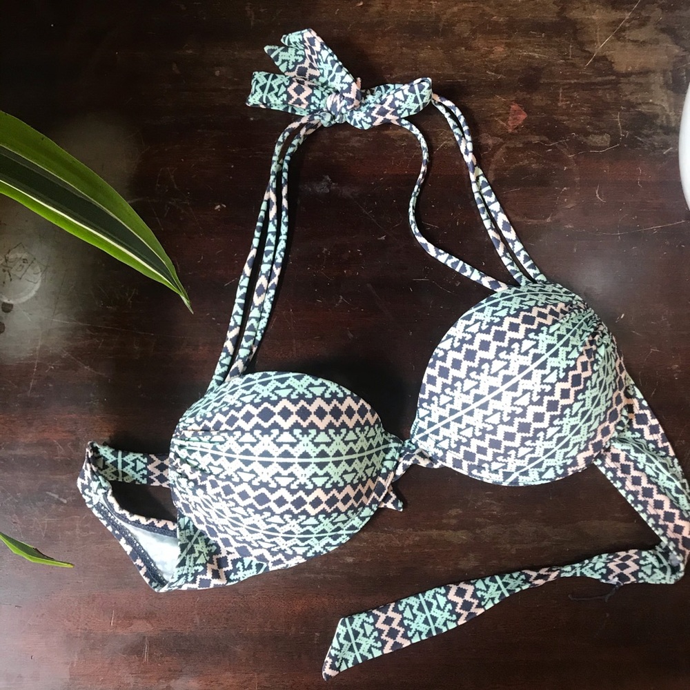 Tribal Bikini Top with Support